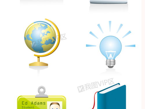 卡通文化、學習用品、獎杯矢量素材及機械設備圖片資源大全 - EPS格式下載