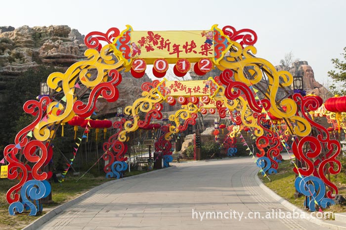 戶外拱門裝飾 點(diǎn)亮節(jié)慶與商業(yè)空間的藝術(shù)